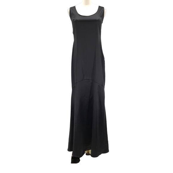 LULU'S SZ L Black Enchanting Sophistication V-Neck Mermaid Maxi Dress NEW B152 - Picture 3 of 10